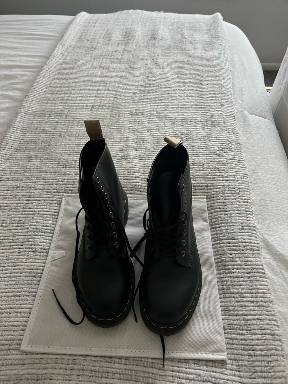 Dr Martens Women's Combat Boots - Classic Vegan Leather